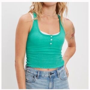 American Eagle Ribbed Tank Top